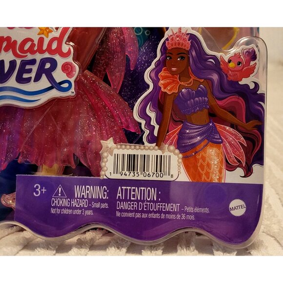 NIB Mattel Mermaid Changeable Fin Barbie Brooklyn Roberts Doll Phoenix Playset - Picture 5 of 7